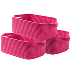 KALLAX small woven basket showing compact size for tidy shelf organization