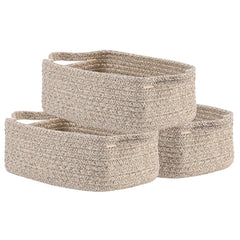 KALLAX small woven basket compact storage on a shelf for tidy spaces.
