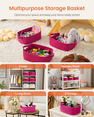 KALLAX cosmetics storage basket holds toiletries with easy access