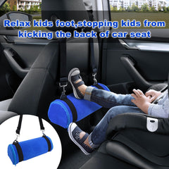 Kalnweis foot rest with adjustable strap fits most seats securely.