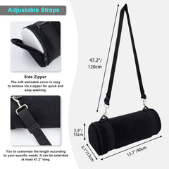 Zippered outer cover enables quick access and washing for cleanliness