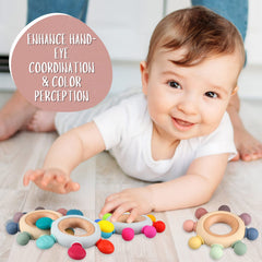 Kalovin teether is freezer-safe and easy to clean for busy parents.