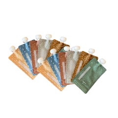 Kangoo reusable pouch for apple sauce on the go keeps snacks mess-free.