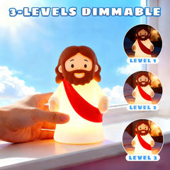 Rechargeable KangTen CHEN Jesus Night Light providing cordless illumination
