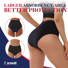 KARSWATT fabric closeup highlights absorbent core and moisture-wicking feel.