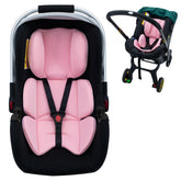 Kaseeous infant car seat insert head support for newborn comfort.