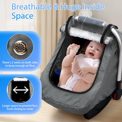 Kaseeous mink dot velvet interior conveys soft comfort for baby
