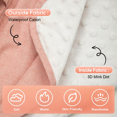 Kaseeous infant canopy displaying three window modes for weather and privacy control.