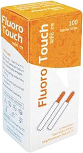 KASHSURG Ophthalmic Fluoro Touch Strips in packaging for sterile use