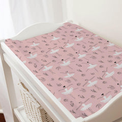 Folded KASTLEE Pink Ballet cover demonstrates easy storage and care readiness.