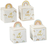Kate Aspen Boho Rainbow favor box top rainbow design for guest gifts