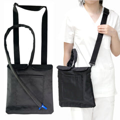 Kate Brothers urine bag holder front view for discreet transport