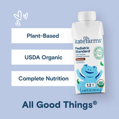 Organic, plant-based nutrition by Kate Farms supports daily energy.