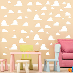 Kazova removable cloud stickers for easy installation