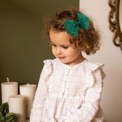 KCHIES mesh bow clip offering secure grip on various hair types