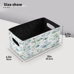 Kcldeci foldable storage bin compact design saving space in a closet
