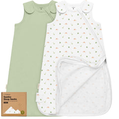 KeaBabies ergonomic-design sleep sacks for safe infant movement.