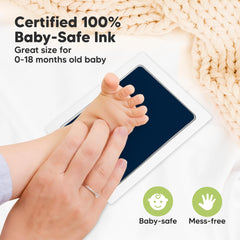 KeaBabies dog paw print kit creates pet memories without ink mess.
