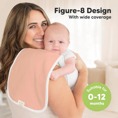 KeaBabies figure-8 shoulder coverage design—secure fit to prevent slipping
