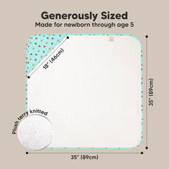 KeaBabies gentle-skin towel designed for sensitive skin and daily use