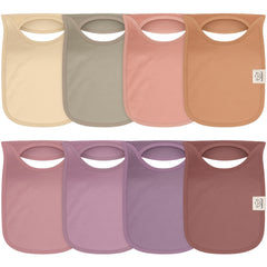 KeaBabies Hallo Bib with pullover design for quick use and mess control