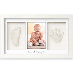 KeaBabies handprint frame with framed baby handprint for nursery decor