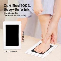 KeaBabies Inkless Footprint Kit preserves tiny footprints safely without mess