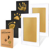 KeaBabies inkless handprint kit captures a clean baby handprint for keepsakes.