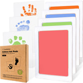 KeaBabies inkless kit handprint showing messy-free imprint on card
