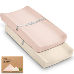 KeaBabies Isla soft-viscose bamboo pad cover for ultra-soft diaper changes.