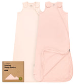 KeaBabies Mist Rose sleep sack front view for cozy wearable blanket use