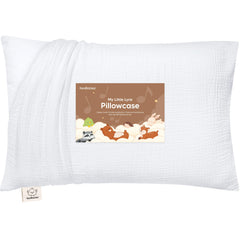 KeaBabies muslin toddler pillowcase 13x18 provides breathable, kid-friendly comfort.