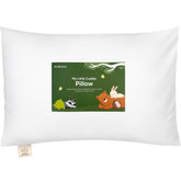 KeaBabies My Little Cuddly Toddler Pillow close-up shows soft bamboo fabric for gentle sleep.