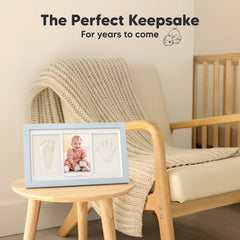 KeaBabies name and date printing kit preserves birth details.