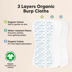 KeaBabies organic fabric feels soft and plush against baby skin