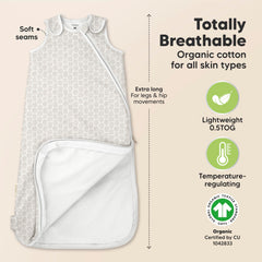 KeaBabies organic cotton 0-5 TOG for all-season comfort