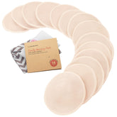 KeaBabies Organic Nursing Pads 14-pack for daily leak protection and soft skin contact.