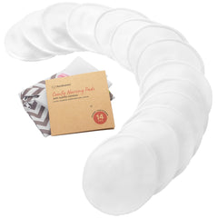 KeaBabies organic nursing pads 14-pack for daily breast leakage protection.