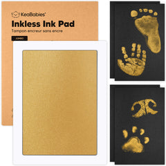 KeaBabies packaging for gold jumbo kit, ideal gift-ready presentation.