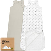 KeaBabies Sleep Sack with hip-area design supports natural movement during sleep.
