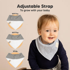 KeaBabies soft fleece backing adds extra protection against dampness