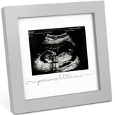 KeaBabies Solo Sonogram Frame with glass cover for a lasting ultrasound keepsake.