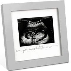 KeaBabies Solo Sonogram Frame with glass cover for a lasting ultrasound keepsake.