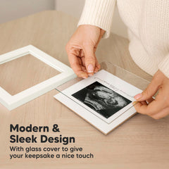 KeaBabies Ultrasound Frame in gift box ready for baby shower gifting
