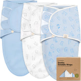 KeaBabies Soothe Swaddle Sack with hip-friendly design for newborns