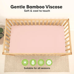 KeaBabies temperature-regulating sheets help baby stay comfortable year-round.