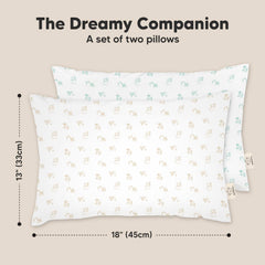 KeaBabies travel-friendly toddler pillow design for on-the-go use.