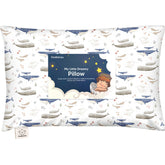 KeaBabies toddler pillow 13x18 demonstrates compact travel size for toddlers.