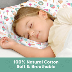 Colorful cute patterns spark imagination while remaining skin-friendly.