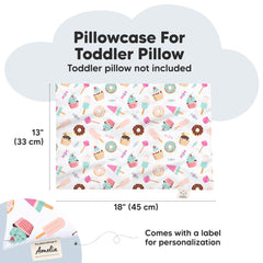 Envelope closure keeps the pillow secure during daily use.